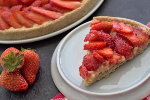 Photo de la recette Tarte aux fraises