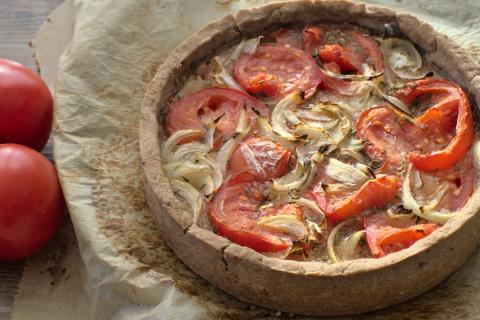 Photo de la recette Tarte aux tomates